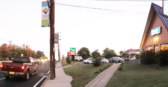 iHop at Takoma Park, Maryland at daybreak and the beginnings of our urban garden