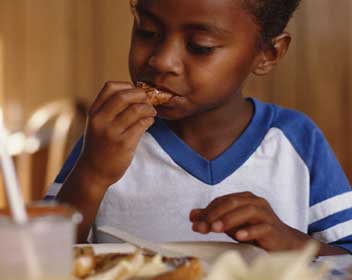 Special children's menu and they can also try the appetizers.