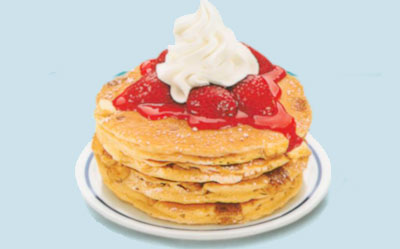 New York Cheesecake pancakes