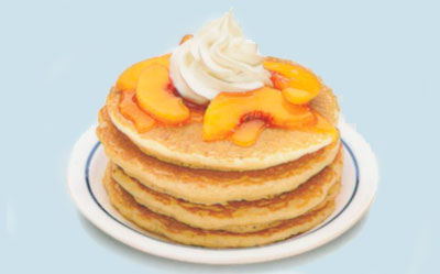 Rooty Tooty Fresh N Fruity  pancakes