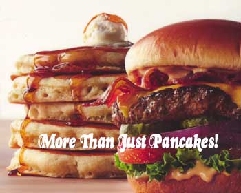 iHop is more than just pancakes, try one of our wonderful burgers